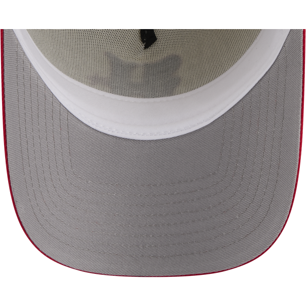 New Era NFL 9FORTY A-Frame Cap - Adult - Chrome/Red - Image 7
