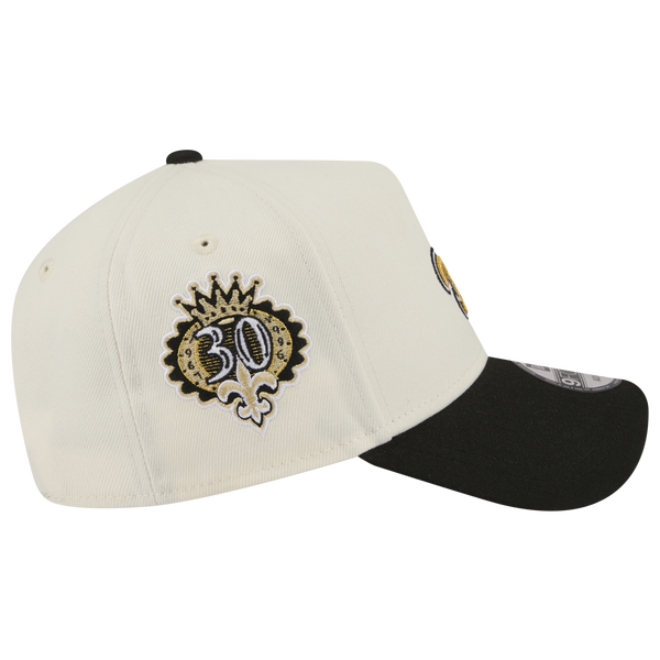 New Era NFL 9FORTY A-Frame Cap - Adult - Chrome/Black - Image 4