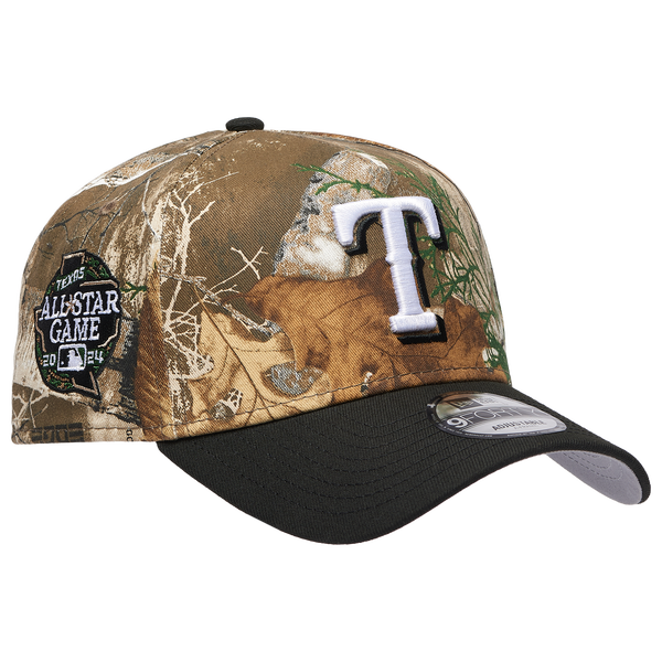 New Era Rangers 940 A-Frame RealTree Cap - Adult - Camo/Black - Image 3