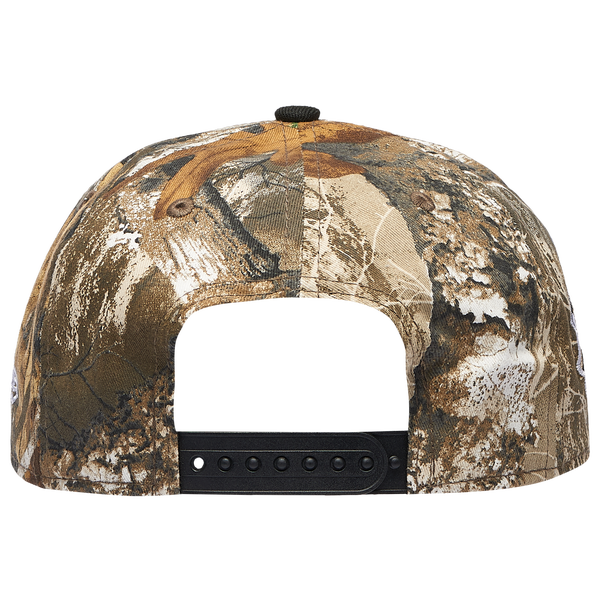 New Era Pirates 940 A-Frame RealTree Cap - Adult - Camo/Black - Image 4
