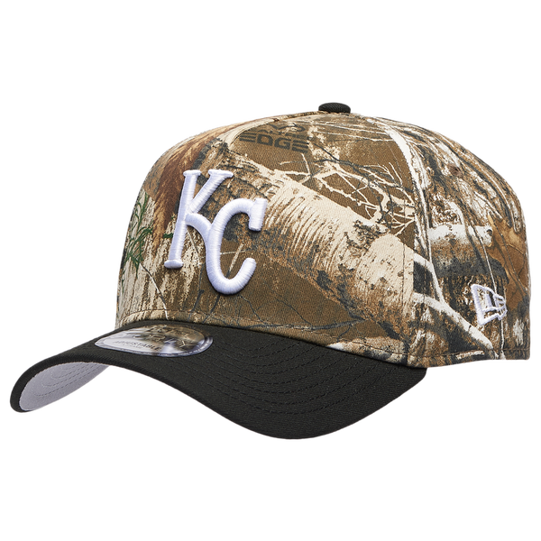 New Era Royals 940 A-Frame RealTree Cap - Adult - Camo/Black