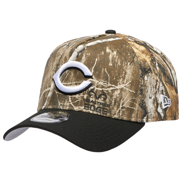 New Era Reds 940 A-Frame Snow RealTree Cap - Adult - Camo/Black
