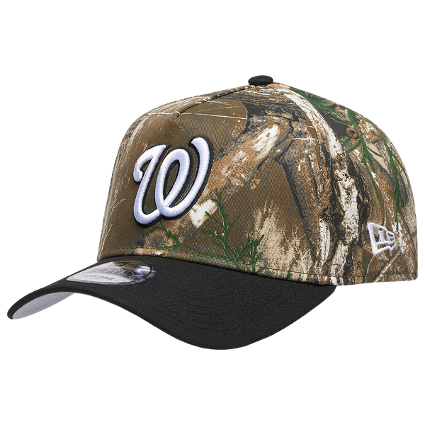 New Era Cardinals 940 A-Frame RealTree Cap - Adult - Camo/Black