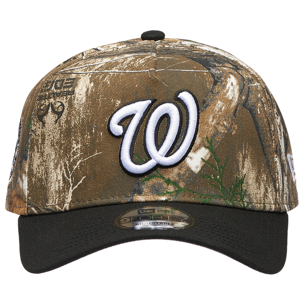 New Era Cardinals 940 A-Frame RealTree Cap - Adult - Camo/Black - Image 2