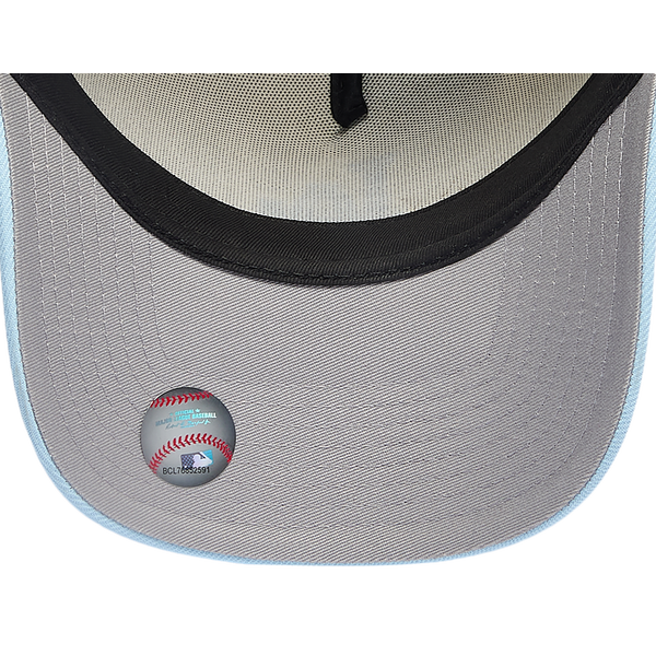 New Era Dodgers 940 A-Frame Cap - Adult - Chrome/Blue - Image 5