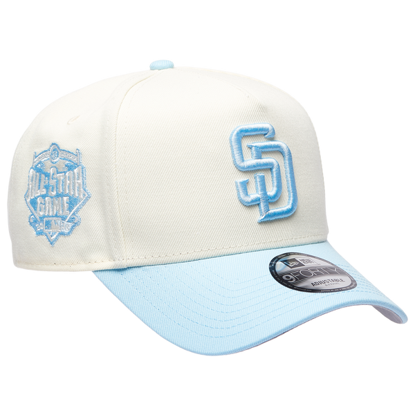 New Era Padres 940 A-Frame RealTree Cap - Adult - Blue/Chrome - Image 3