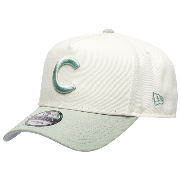 New Era Cubs 940 A-Frame Cap - Adult - Chrome/Green