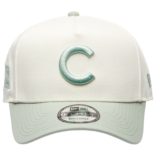New Era Cubs 940 A-Frame Cap - Adult - Chrome/Green - Image 2