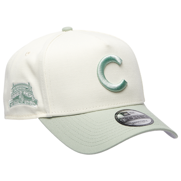 New Era Cubs 940 A-Frame Cap - Adult - Chrome/Green - Image 3