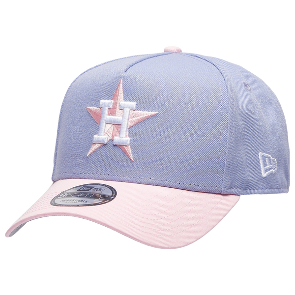 New Era Astros 940 A-Frame Cap - Adult - Purple/Pink