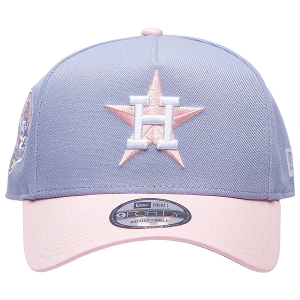 New Era Astros 940 A-Frame Cap - Adult - Purple/Pink - Image 2