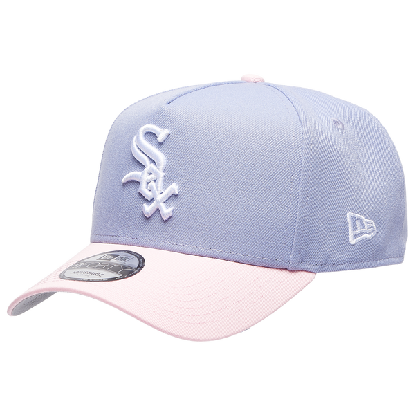 New Era White Sox 940 A-Frame Cap - Adult - Purple/Pink