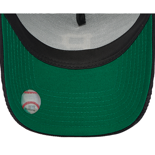 New Era Pirates 940 A-Frame Cord Trucker Cap - Adult - Black - Image 5