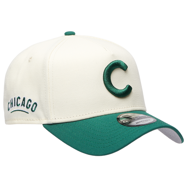 New Era Cubs 940 A-Frame Cap - Adult - Chrome/Green - Image 3