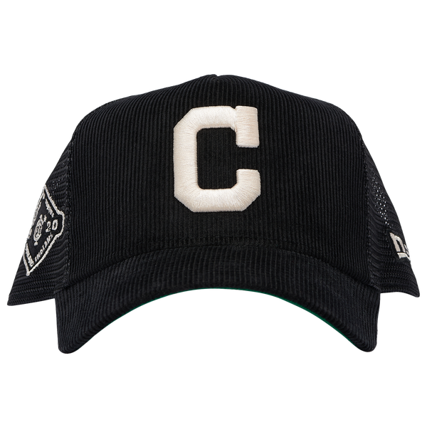 New Era Indians 940AF Cord Cap - Adult - Black - Image 2