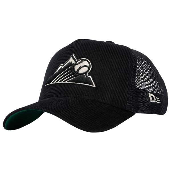 New Era Rockies 940AF Cord Cap - Adult - Black