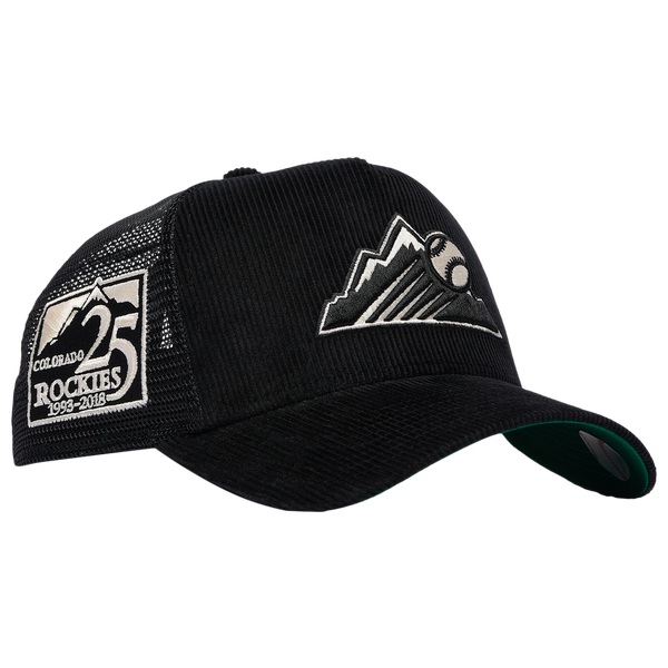 New Era Rockies 940AF Cord Cap - Adult - Black - Image 3