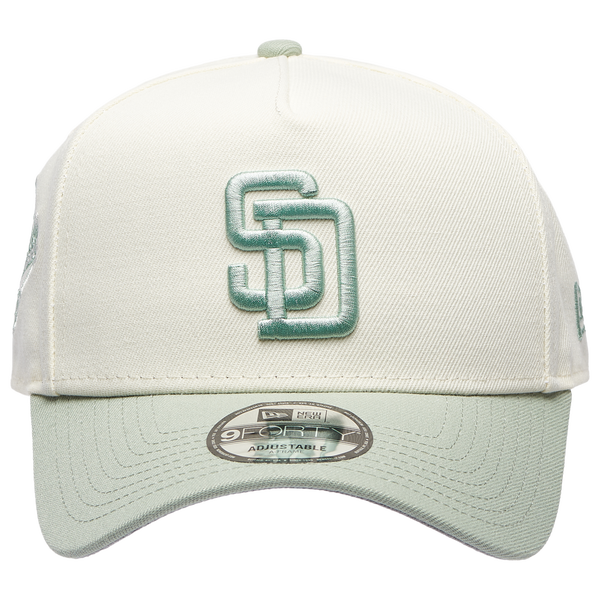 New Era Padres 940AF Cap - Adult - Chrome/Sage - Image 2
