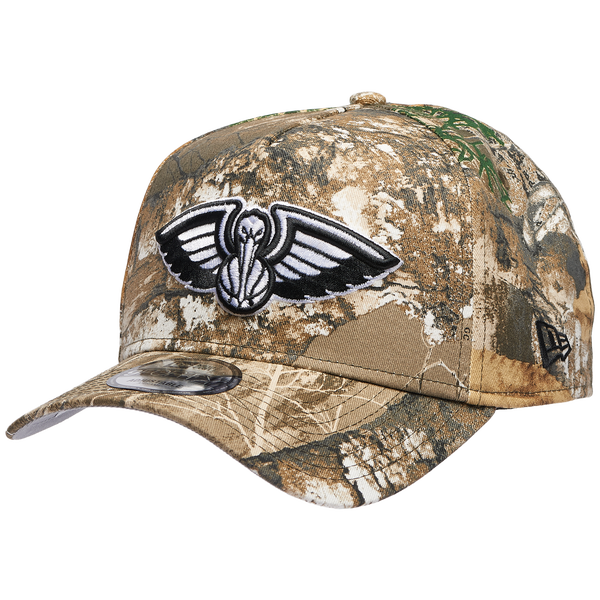 New Era Pelicans 9FORTY A-Frame Realtree Cap - Adult - Multi
