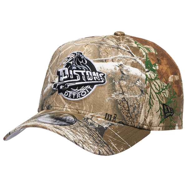New Era Pistons 9FORTY A-Frame Realtree Cap - Adult - Multi