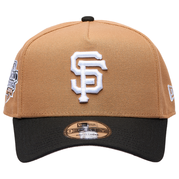 New Era MLB 940 A-Frame Cap - Adult - Khaki/Black - Image 2