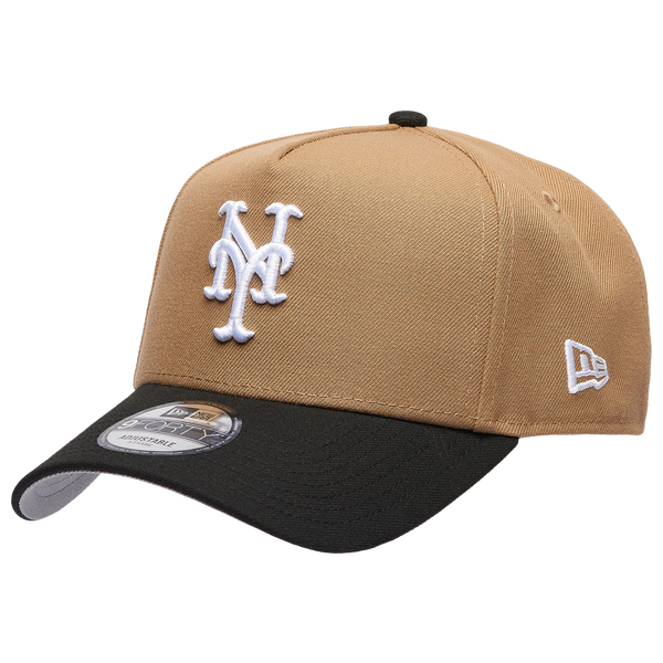 New Era MLB 940 A-Frame Cap - Adult - Khaki/Black