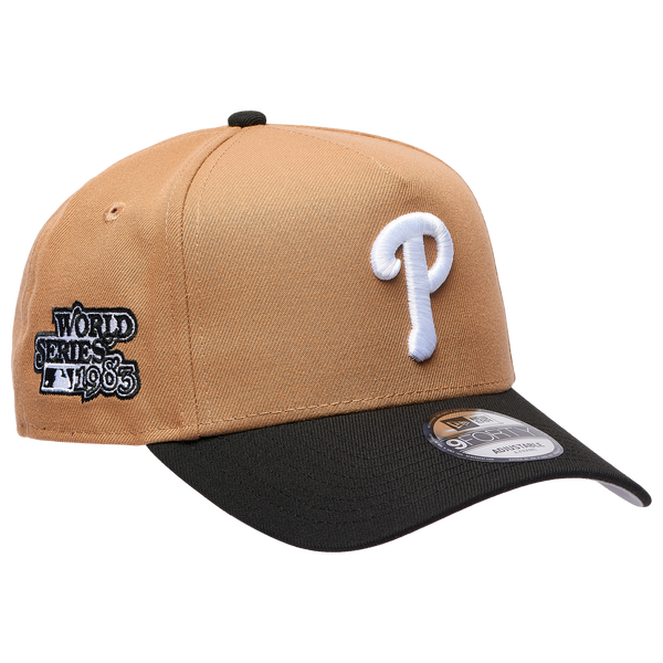 New Era MLB 940 A-Frame Cap - Adult - Khaki/Black - Image 3