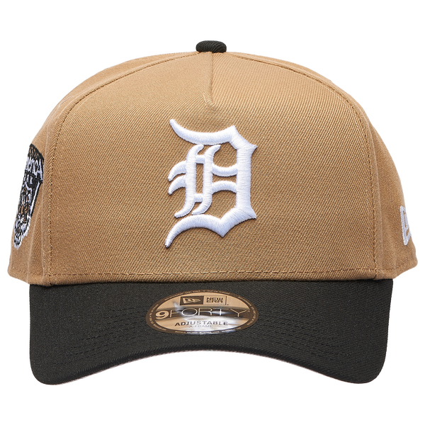 New Era MLB 940 A-Frame Cap - Adult - Khaki/Black - Image 2