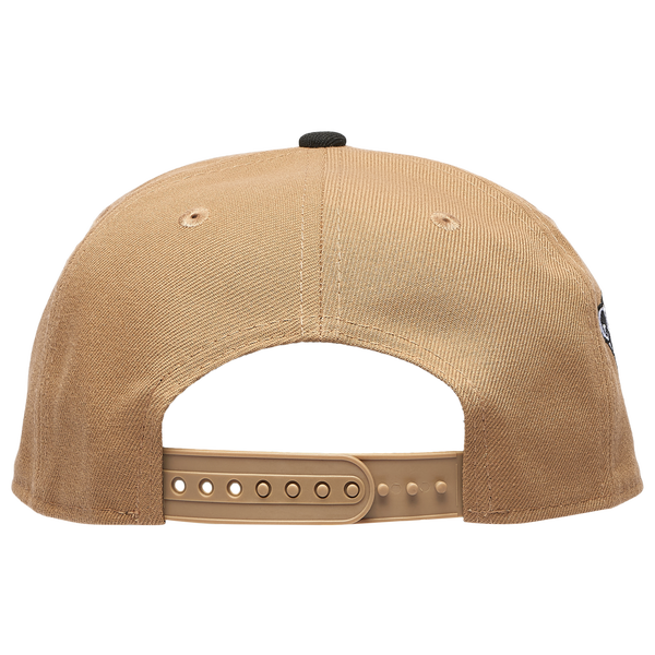 New Era MLB 940 A-Frame Cap - Adult - Khaki/Black - Image 4