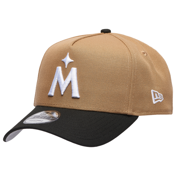 New Era MLB 940 A-Frame Cap - Adult - Khaki/Black