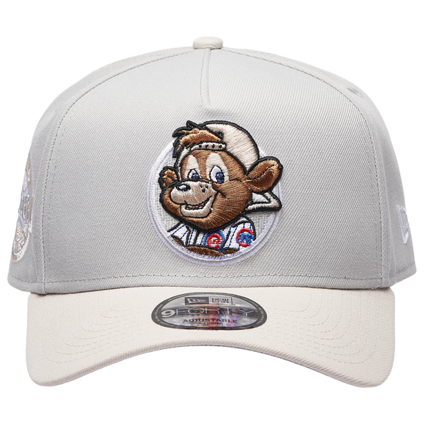 New Era MLB 940 A-Frame Cap - Adult - Silver/Gray - Image 2