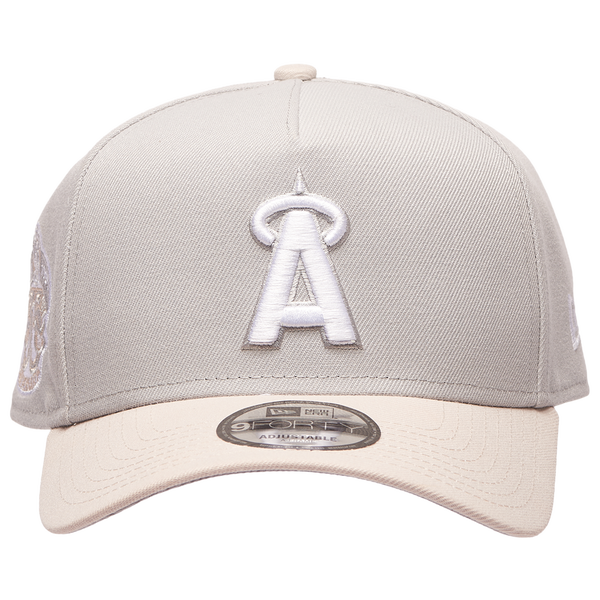 New Era MLB 940 A-Frame Cap - Adult - Gray/Silver - Image 2