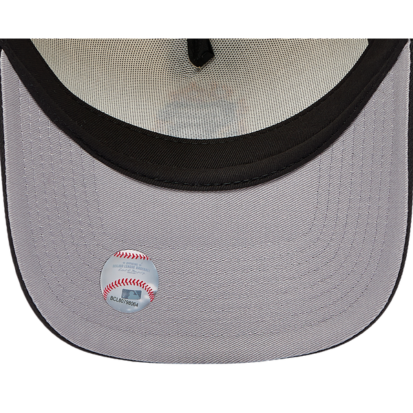 New Era MLB 940 A-Frame Flame Cap - Adult - White/Black - Image 5