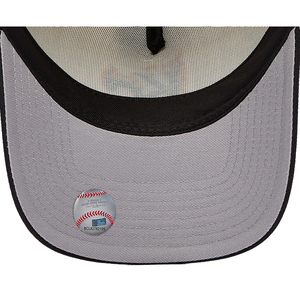 New Era MLB 940 A-Frame Flame Cap - Adult - White/Black - Image 5