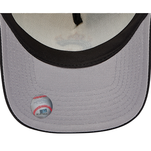 New Era MLB 940 A-Frame Flame Cap - Adult - White/Black - Image 5