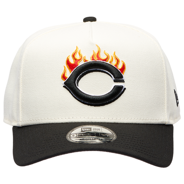 New Era MLB 940 A-Frame Flame Cap - Adult - Black/White - Image 2