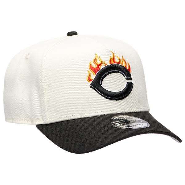 New Era MLB 940 A-Frame Flame Cap - Adult - Black/White - Image 3