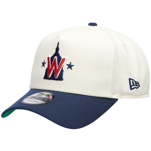 New Era MLB 940 A-Frame Anniversary Cap - Adult - White/Navy