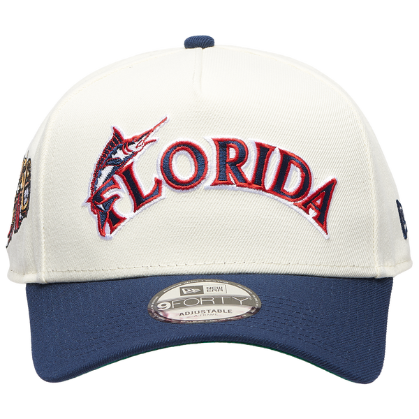 New Era MLB 940 A-Frame Anniversary Cap - Adult - White/Navy - Image 2