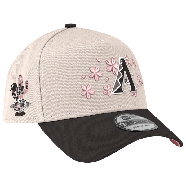 New Era MLB 940 A-Frame Blossom Cap - Adult - Black/White - Image 3