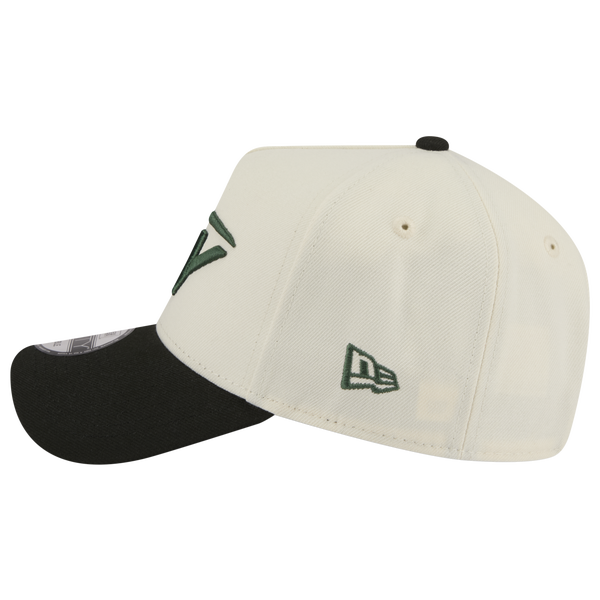 New Era NFL 9FORTY A-Frame Cap - Adult - Chrome/Green - Image 4
