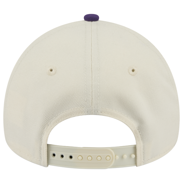 New Era NFL 9FORTY A-Frame Cap - Adult - Purple/Chrome - Image 4