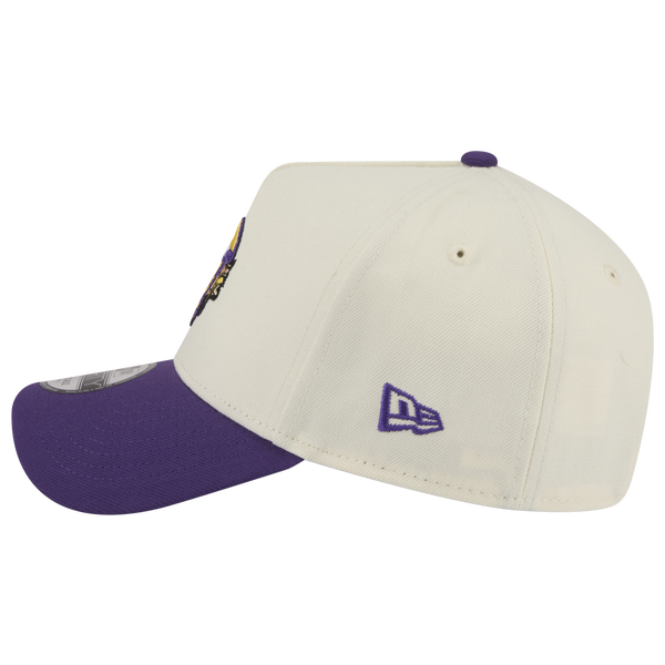 New Era NFL 9FORTY A-Frame Cap - Adult - Purple/Chrome - Image 5