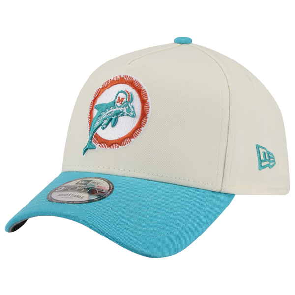New Era NFL 9FORTY A-Frame Cap - Adult - Chrome/Blue