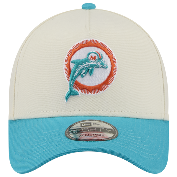 New Era NFL 9FORTY A-Frame Cap - Adult - Chrome/Blue - Image 2