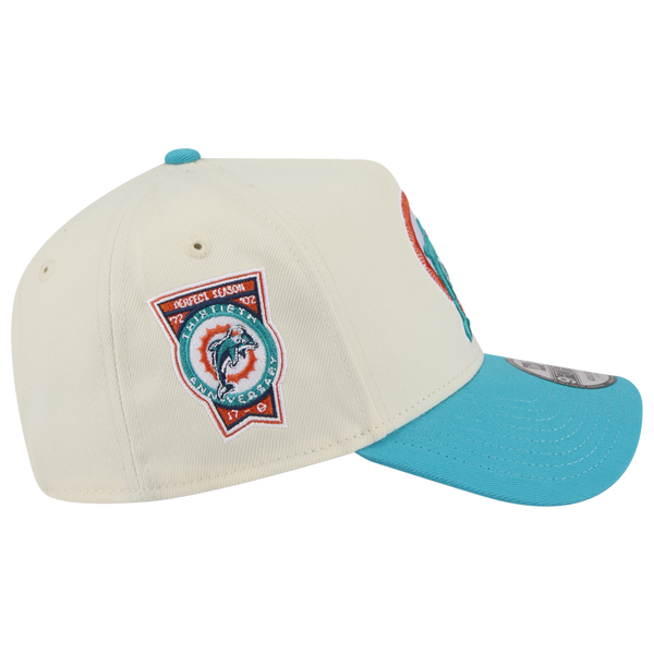 New Era NFL 9FORTY A-Frame Cap - Adult - Chrome/Blue - Image 4