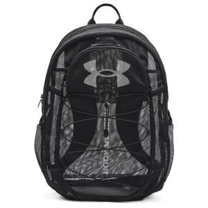 Under Armour Hustle Mesh Backpack - Adult - White/Black
