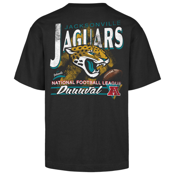 47 Brand NFL Jacks'ville Jaguars Bar S/S T-Shirt - Men's - Black - Image 2
