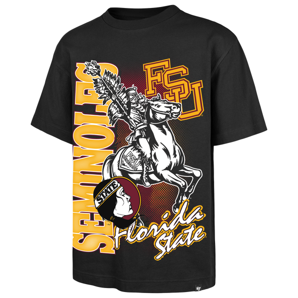47 Brand Mascot Short Sleeve T-Shirt - Men's - Black