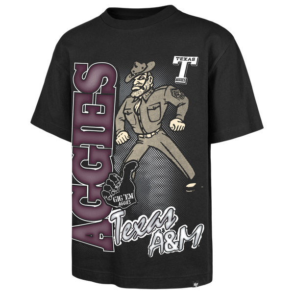 47 Brand Mascot Short Sleeve T-Shirt - Men's - Black